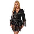 Subblime - 953799 Pijamas Elegantes De Renda + Tanga Preto S/M
