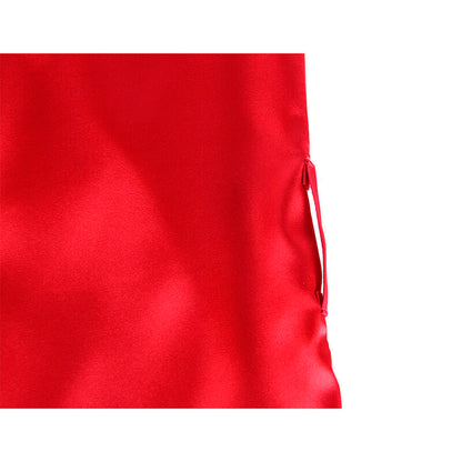 SUBBLIME - 954017 CAMISA DE ENCAJE TRANSPARENTE EN LA ESPALDA + TANGA ROJO/NEGRO S/M