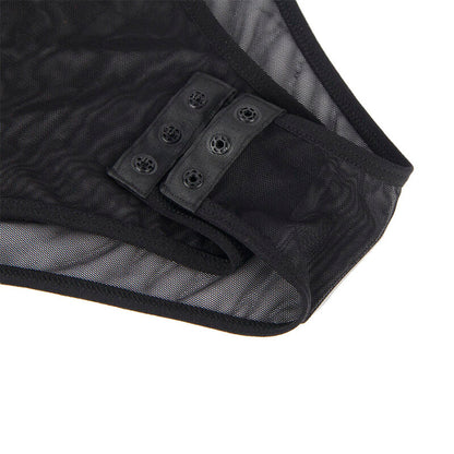 SUBBLIME - 954055 BODY DE ENCAJE NEGRO SEXY S/M