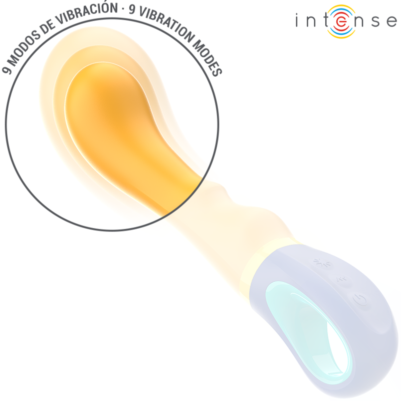 VIBRADOR INTENSO - PUNTO G AMARILLO SHAGGY
