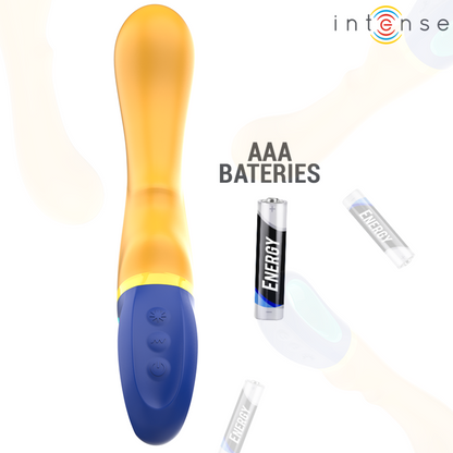 VIBRADOR INTENSO - PUNTO G AMARILLO SHAGGY