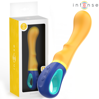 VIBRADOR INTENSO - PUNTO G AMARILLO SHAGGY