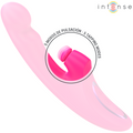 Intense - Emi Vibrador 13,5 Cm Multifunção 3 Em 1 10 Vibrações Rosa