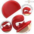 Intense - Vibrador E Estimulador Mariah Em Formato U 10 Vibrações Vermelho