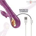 Intense - Halle Vibrador Multifuncional Com Língua Estimulante De Golfinhos Roxo