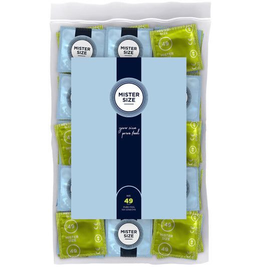 MISTER SIZE - CONDOM SIZE P 49 MM (100 UNITS)