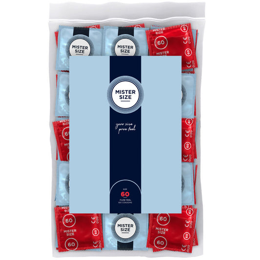 MISTER SIZE - CONDOM SIZE GG 60 MM (100 UNITS)