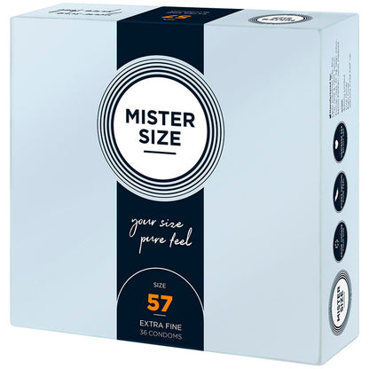 MISTER SIZE - CONDOM SIZE G 57 MM (36 UNITS)