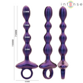 Intense - Jackie Vibrating Anal Plug Modelo 1 Controle Remoto