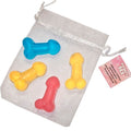 Diablo Picante - 4 Mini Sabonetes Perfumados Em Formato De Pênis