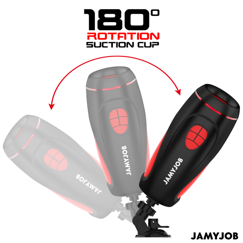 JAMYJOB - PYSTON-BASED AUTOMATIC MASTURBATOR WITH REMOTE CONTROL DILDO
