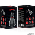 Jamyjob - Bomba De Testículo Automática Xpand Lite 3 Níveis De Ondas Estimulantes Cinza