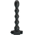 Pretty Love - Lynn Silicone Anal Plug 10 Vibrações Preto