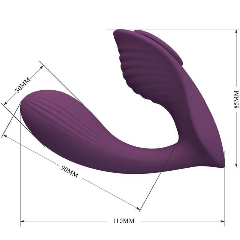 PRETTY LOVE - FRANZ MASAJEADOR Y VIBRADOR APP GRATIS MORADO