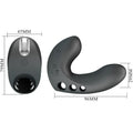 Pretty Love - Vibrador De Dedo Camelia 7 Vibrações Preto