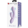 Pretty Love - Vibrador Rosolyn Rabbit 10 Vibrações Roxo