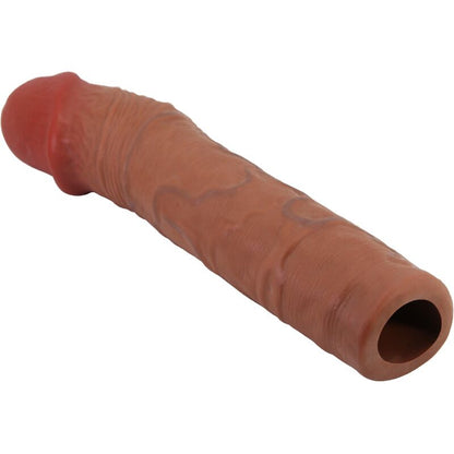 PRETTY LOVE - FUNDA PARA EL PENE CHELSEA CON EXTENSIÓN DE 7,6 CM MULATO