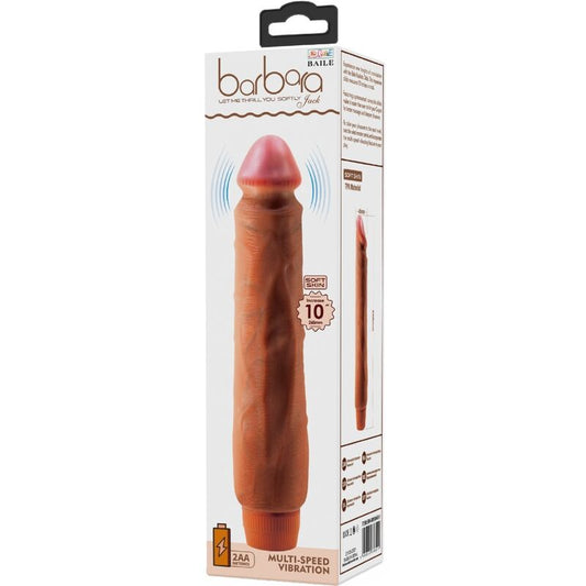 DANCE - JACK REALISTIC VIBRATOR 26 CM MULATTO