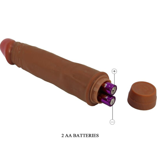 BAILE - 21 CM REALISTIC MULATTO DWARF VIBRATOR