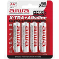 Aiwa - X-Tra Alkaline Aa Bateria Alcalina Lr6 Blister*4