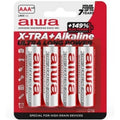 Aiwa - X-Tra Alkaline Aaa Bateria Alcalina Lr03 Blister*4
