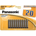 Panasonic - Bateria Alcalina Bronze Aaa Lr03 Blister*20