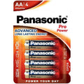 Panasonic - Bateria Aa Alcalina Pro Power Lr6 Blister*4