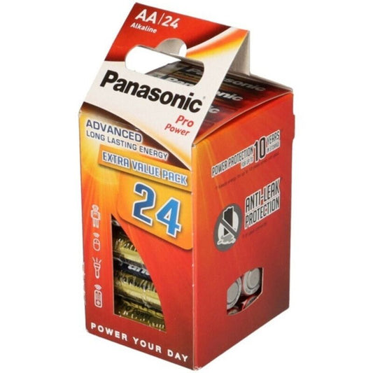 PANASONIC - PRO POWER LR6 AA ALKALINE BATTERY PACK*24