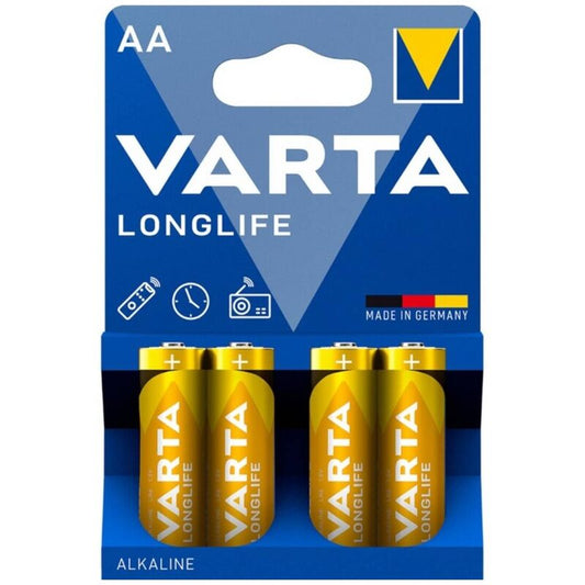 VARTA - LONG LASTING ALKALINE BATTERY AA LR6 BLISTER*4