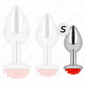 Kink - Plug Anal Rosa Vermelho Tamanho S