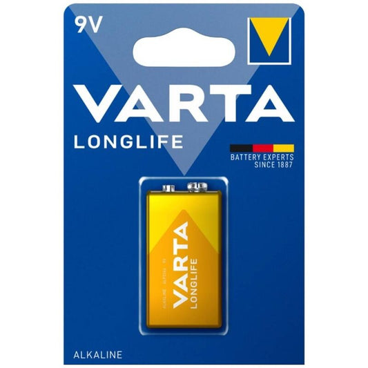 VARTA - LONG LASTING ALKALINE BATTERY 9V LR61 BLISTER*1