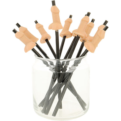 SPICY DIABLO - BAG WITH 10 NATURAL PENIS STRAWS