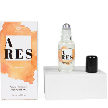 SECRETPLAY - PERFUME NATURAL ARES CON FEROMONAS EN ACEITE PARA HOMBRE 20 ML