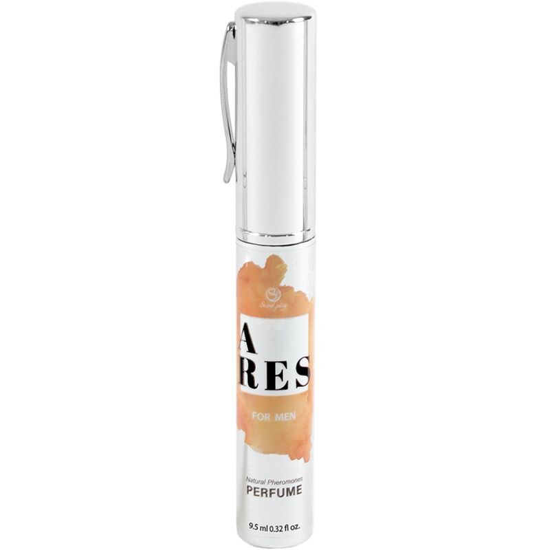 SECRETPLAY - PERFUME NATURAL ARES CON FEROMONAS EN TAMAÑO DE VIAJE PARA HOMBRE 10 ML