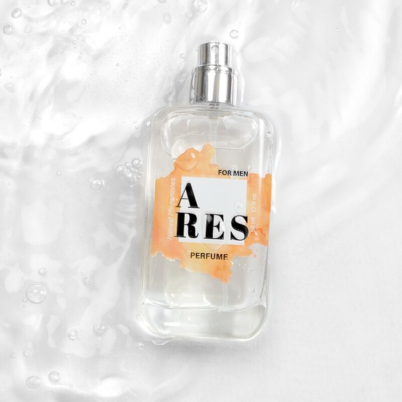 SECRETPLAY - PERFUME NATURAL ARES CON FEROMONAS EN VAPORIZADOR PARA HOMBRE 50 ML