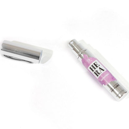 SECRETPLAY - PERFUME NATURAL HERA CON FEROMONAS EN TAMAÑO DE VIAJE PARA MUJER 10 ML