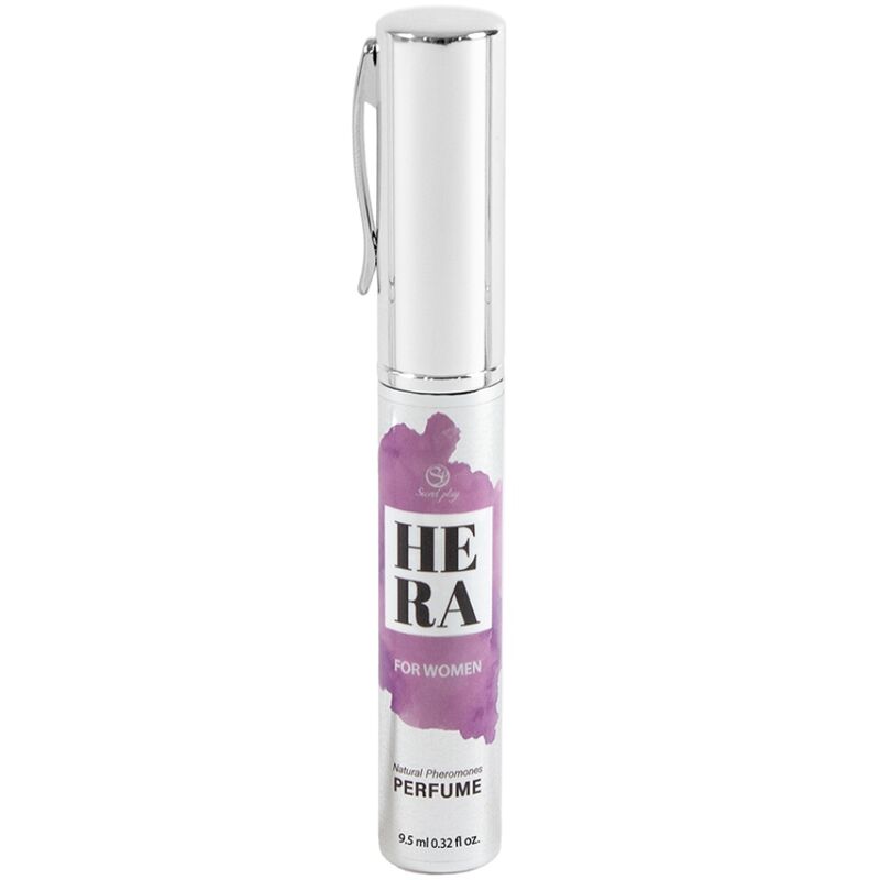 SECRETPLAY - PERFUME NATURAL HERA CON FEROMONAS EN TAMAÑO DE VIAJE PARA MUJER 10 ML