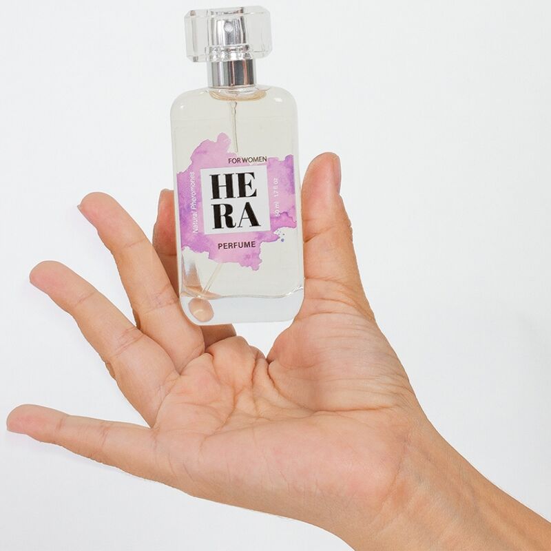 SECRETPLAY - HERA PERFUME NATURAL CON FEROMONAS EN VAPORIZADOR PARA MUJER 50 ML