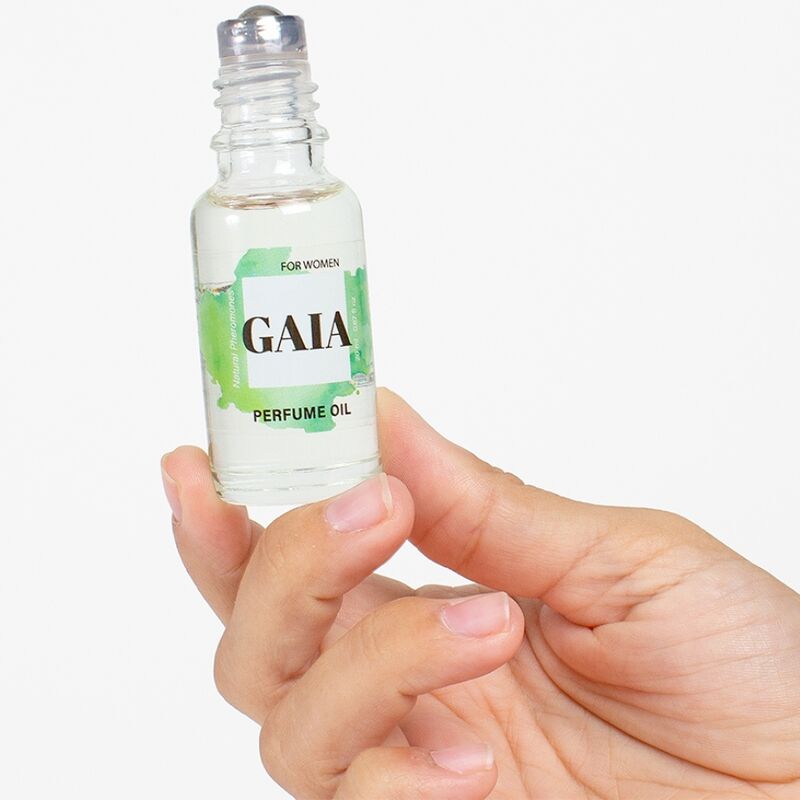 SECRETPLAY - GAIA PERFUME NATURAL CON FEROMONAS EN ACEITE PARA MUJER 20 ML