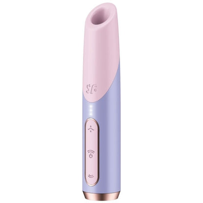 SATISFYER - ESTIMULADOR DE CLITÓRIS BOLD KISS WAVE ROSA / VIOLETA