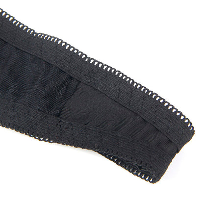 SUBBLIME - 955205 CONJUNTO DE SUJETADOR DE ENCAJE NEGRO AJUSTABLE L/XL