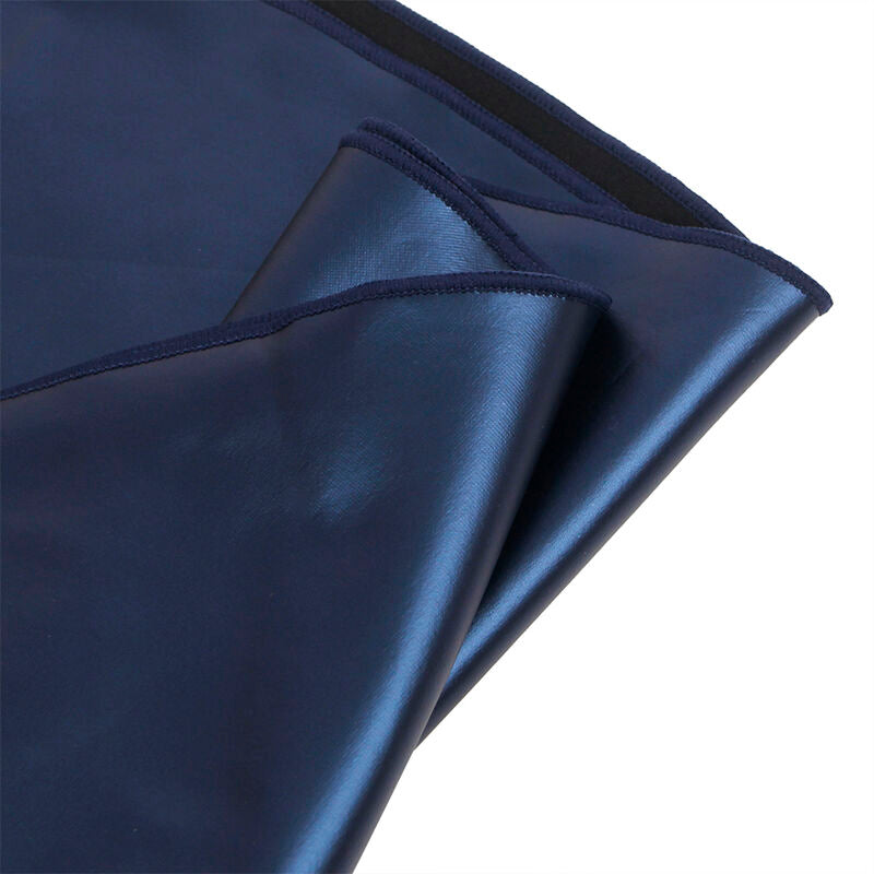 SUBBLIME - 955427 BLUE LEATHER STRAPS DRESS L/GG