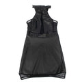 Subblime - 955472 Vestido Decote Halter Com Transparências Preto S/M