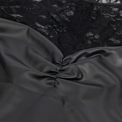 SUBBLIME - 955601 LONG SLEEVE DRESS WITH BLACK LACE L/GG