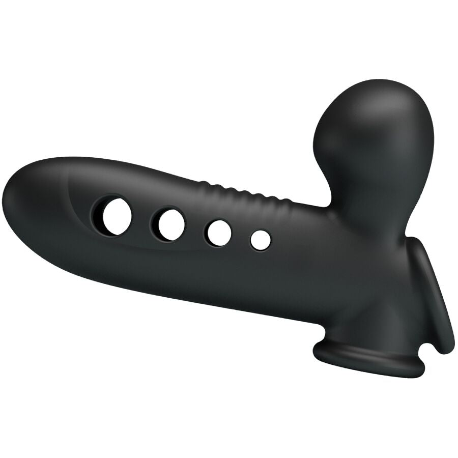 PRETTY LOVE - FUNDA PARA PENE CON BOLSA DE AIRE NEGRA