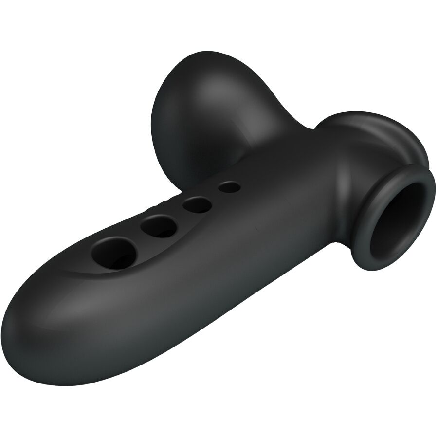 PRETTY LOVE - FUNDA PARA PENE CON BOLSA DE AIRE NEGRA