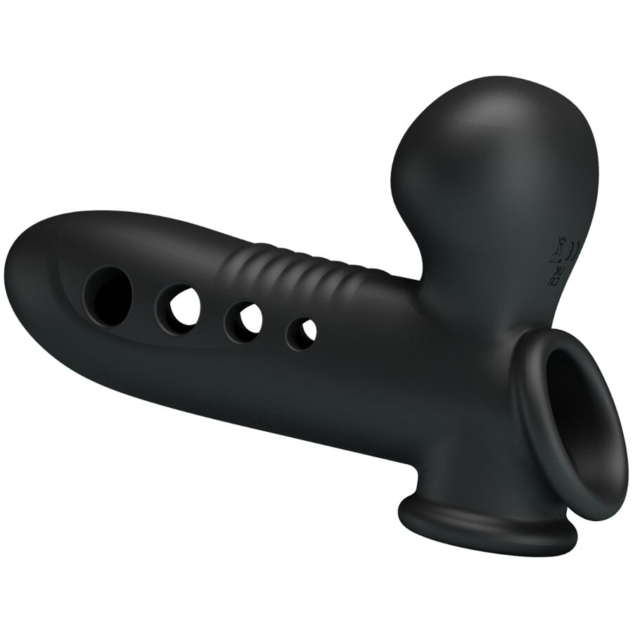PRETTY LOVE - FUNDA PARA PENE CON BOLSA DE AIRE NEGRA