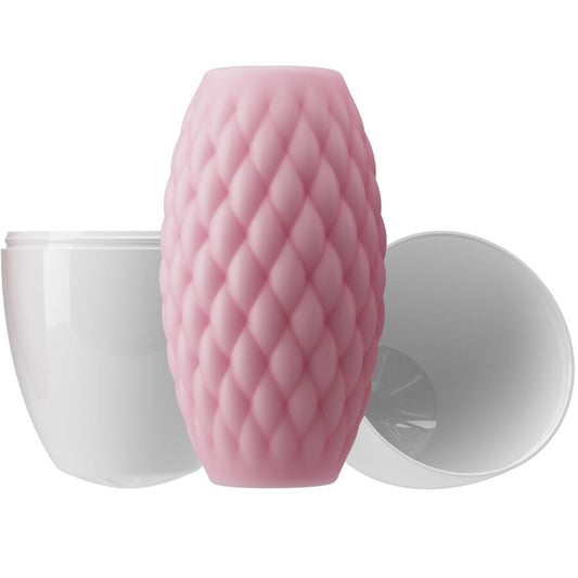 PRETTY LOVE - MASTURBADOR MASCULINO DE SILICONA ROSA ATHENA EROS