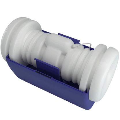 PRETTY LOVE - DJ LADY MALE VIBRATING MASTURBATOR 5 SETTINGS PURPLE