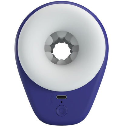 PRETTY LOVE - DJ LADY MALE VIBRATING MASTURBATOR 5 SETTINGS PURPLE